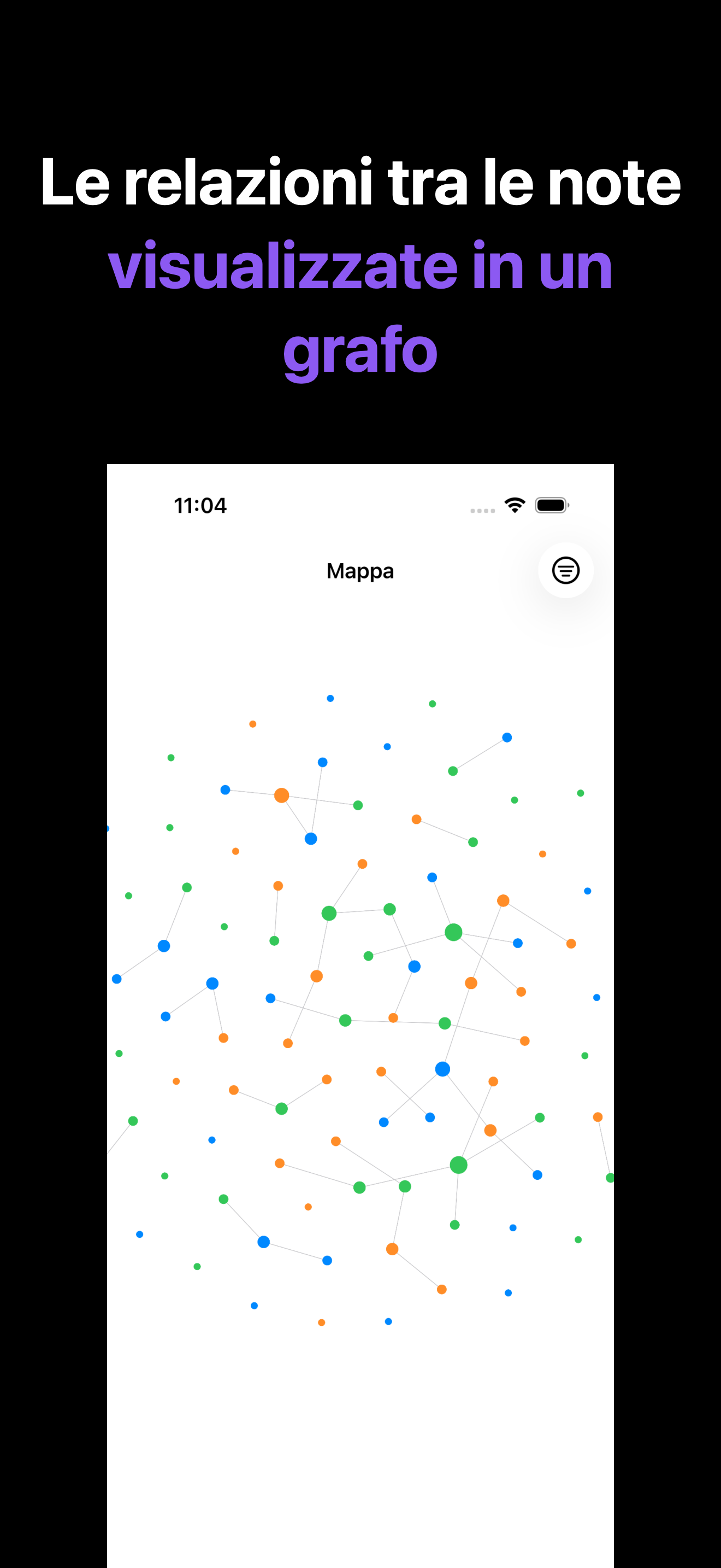 Notone - シンプルなメモAI Agent iOS screenshot 3 showing app interface
