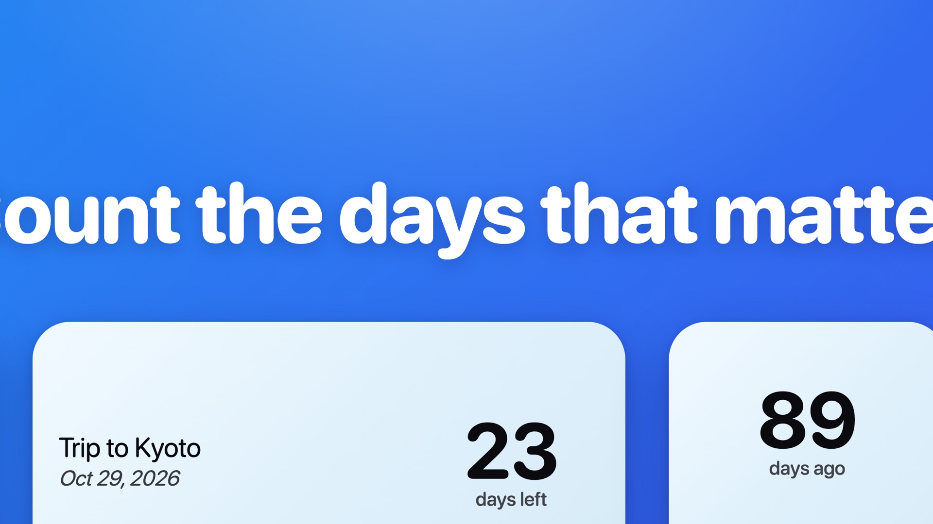 Dayora product page header
