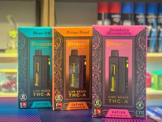 hcc vapes Messi OG Pressure THC-A Live Resin Vape 6G main image 1