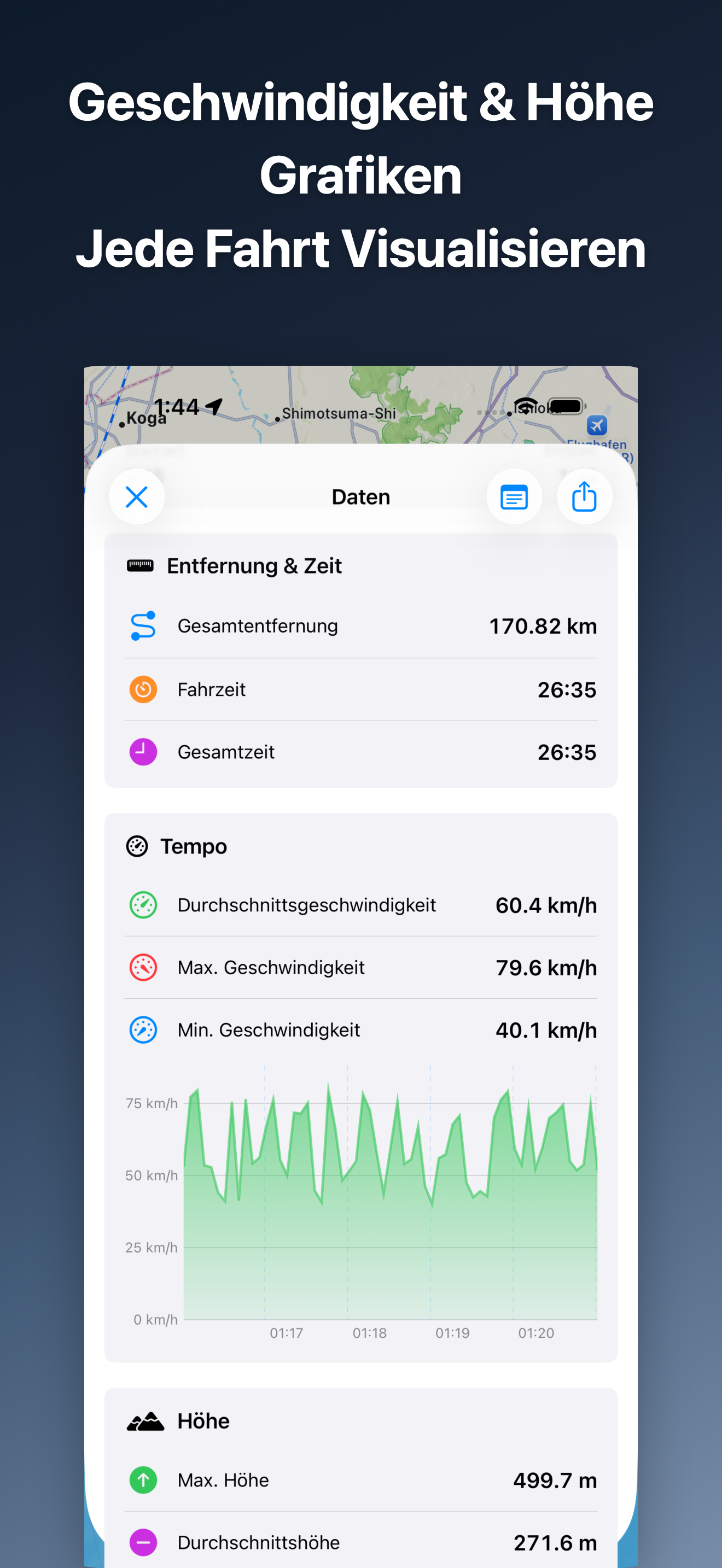 DriveTracker - Driving Log iOS screenshot 4 showing app interface