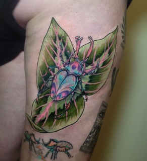 Gray Wash Tash Tattoos
