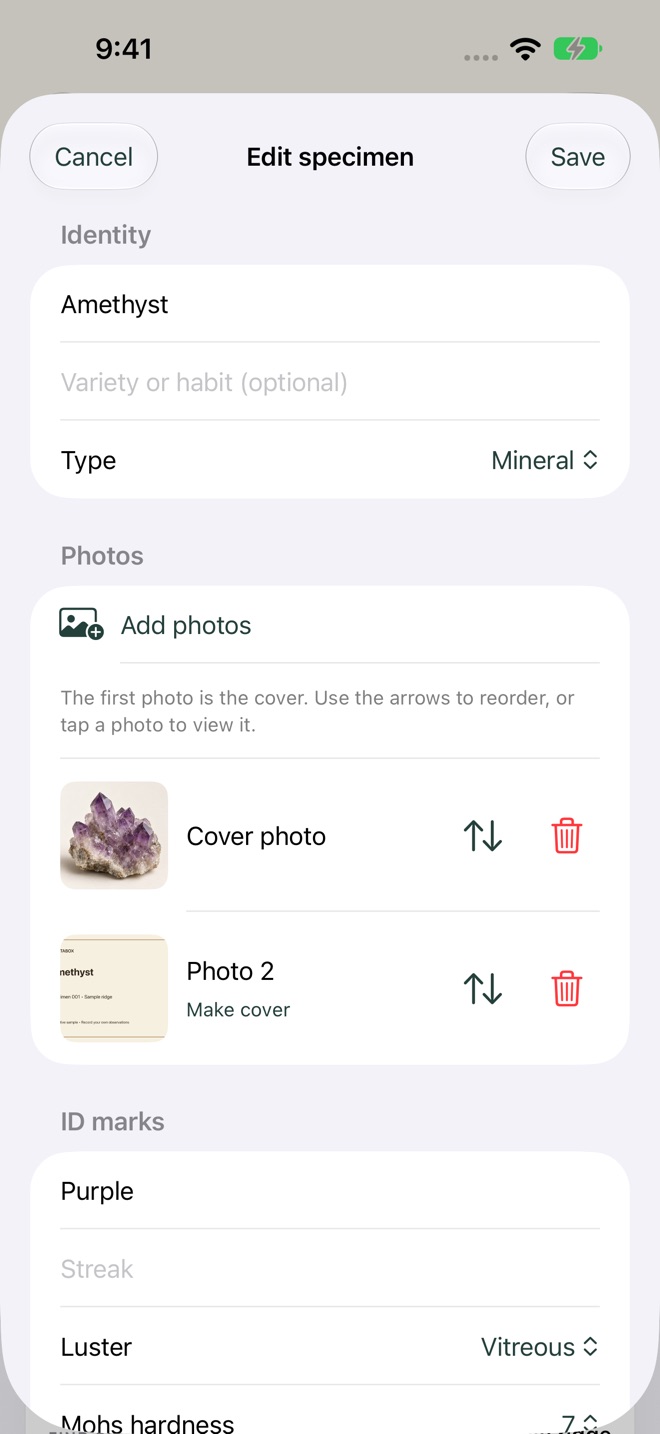 StrataBox: Rock Collection screenshot 4
