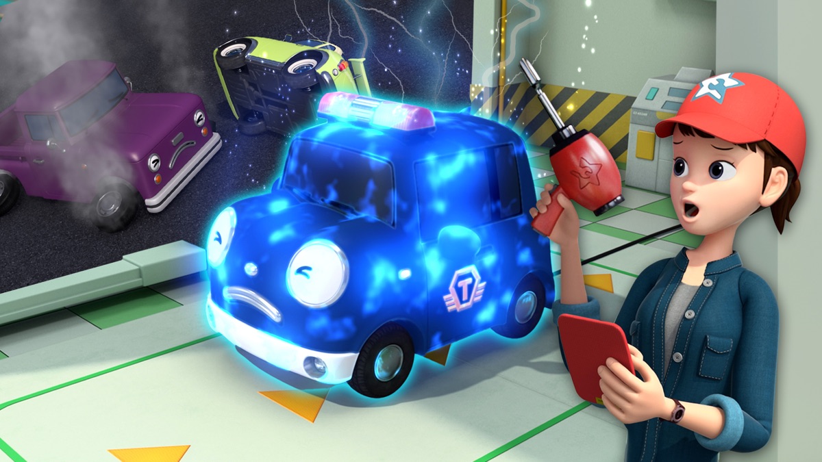 ‎Blue Rescue Team! Get your Repairs Done! - Tayo Rescue Team Cartoon ...