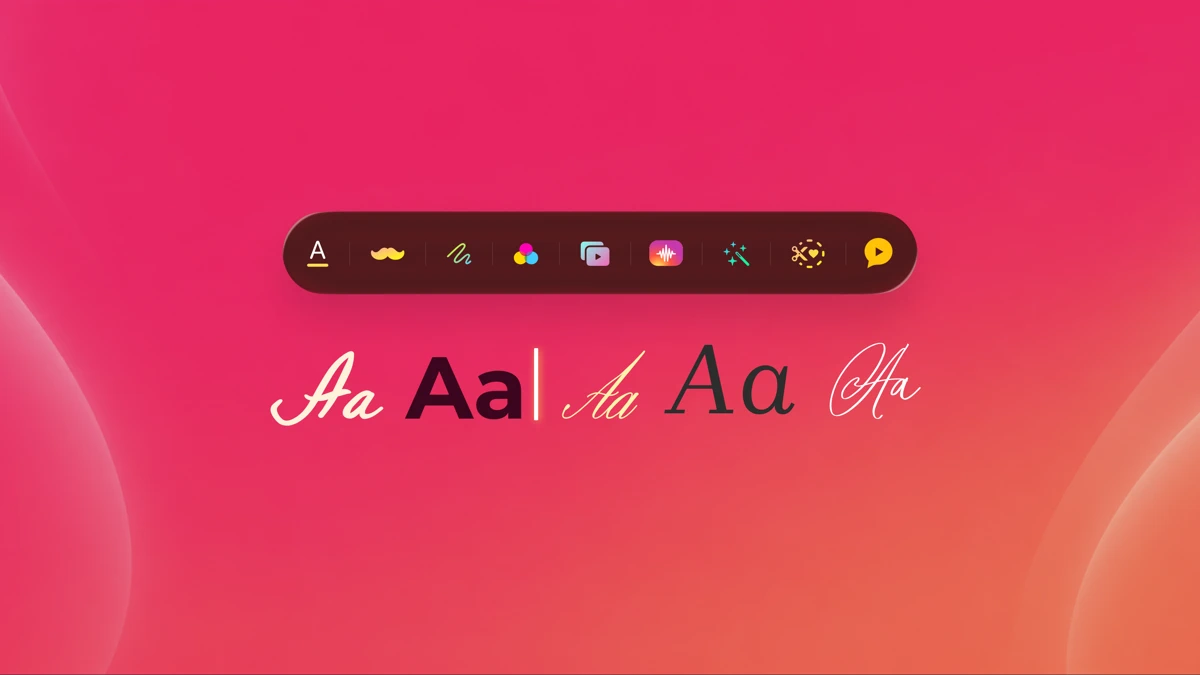 Leto: Font for Instagram Story App Store product page header