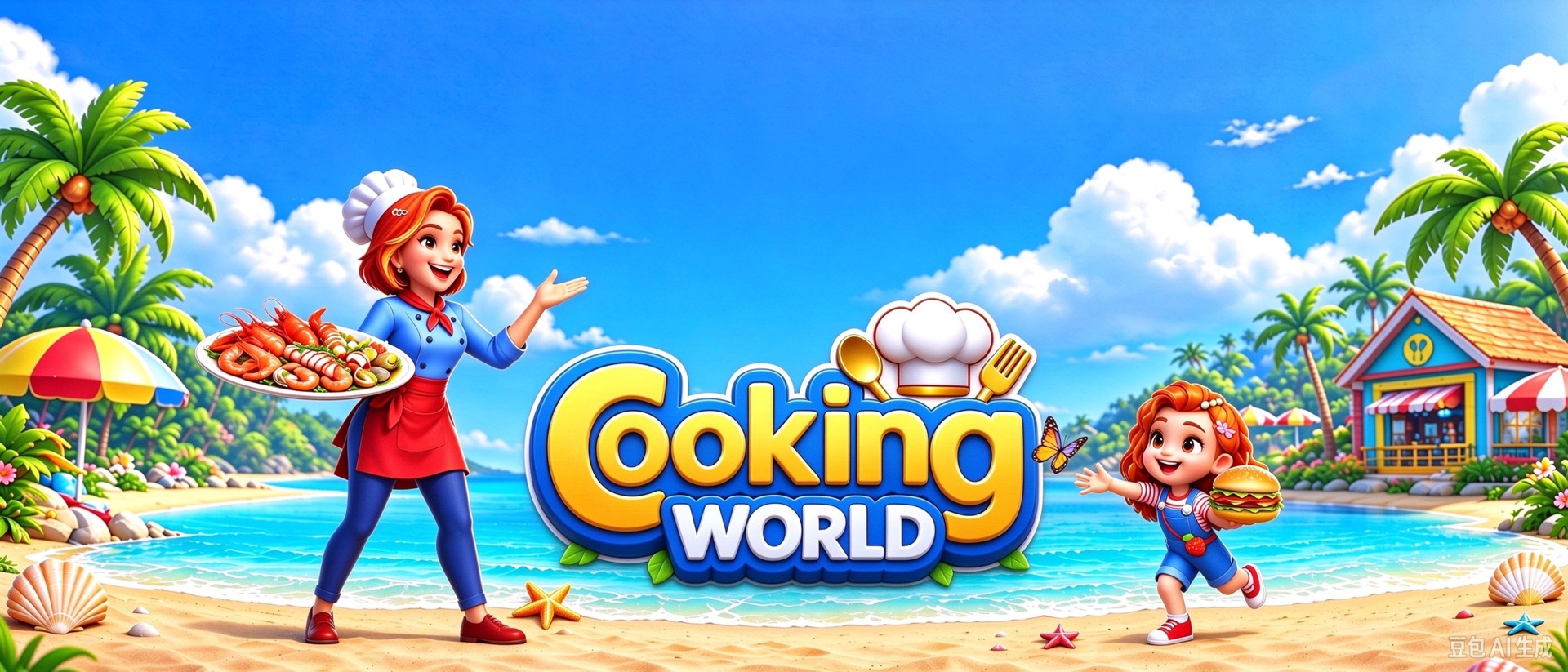 Cooking World! product page header