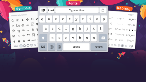 Read more about Keyboard Fonts Symbols Fest!
