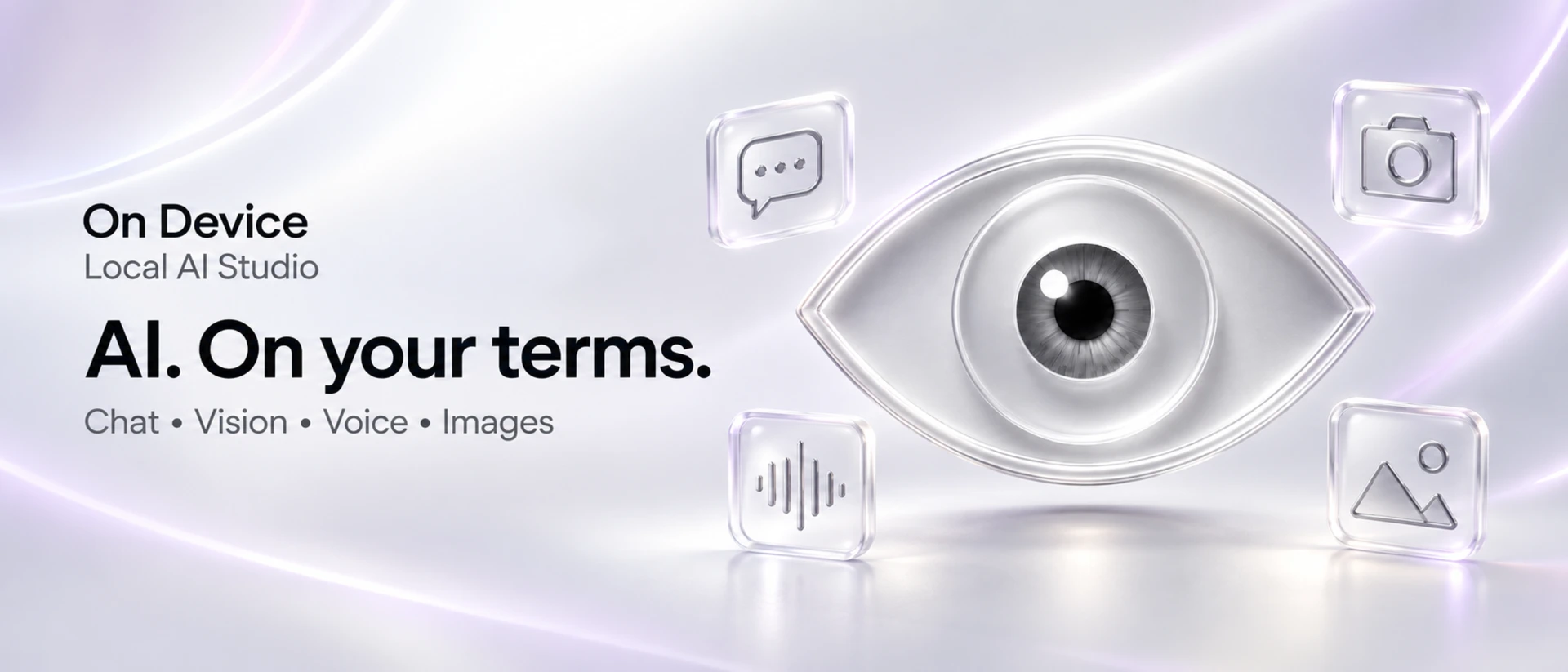 OnDevice: Local AI Studio product page header