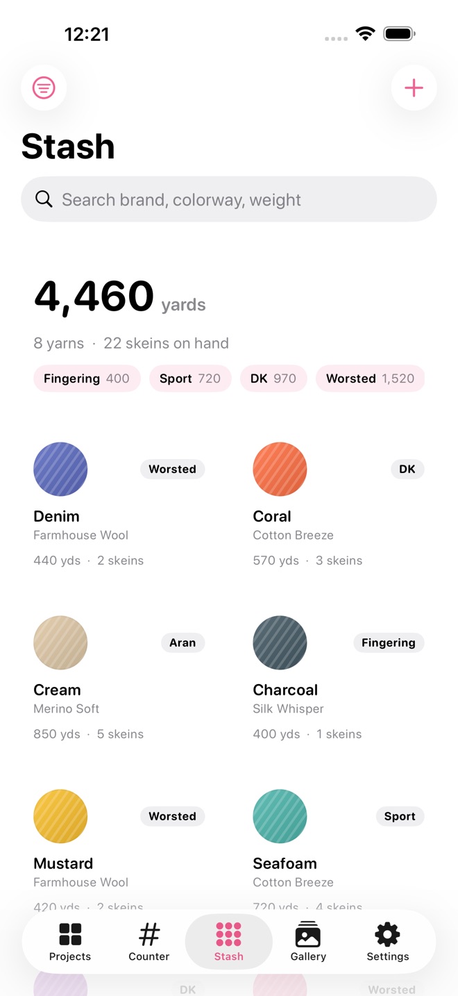 RowCounter: Knit & Crochet screenshot 3