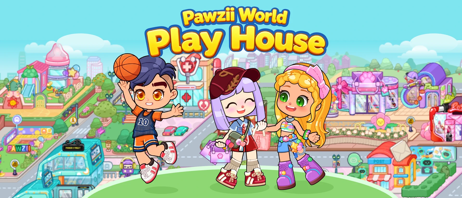 Pawzii World: Play House product page header
