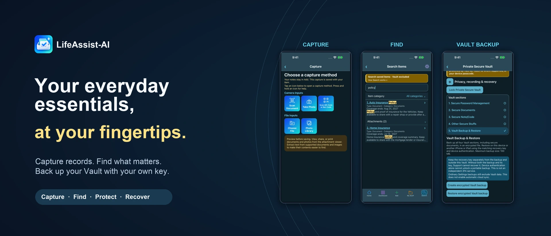 LifeAssist-AI product page header