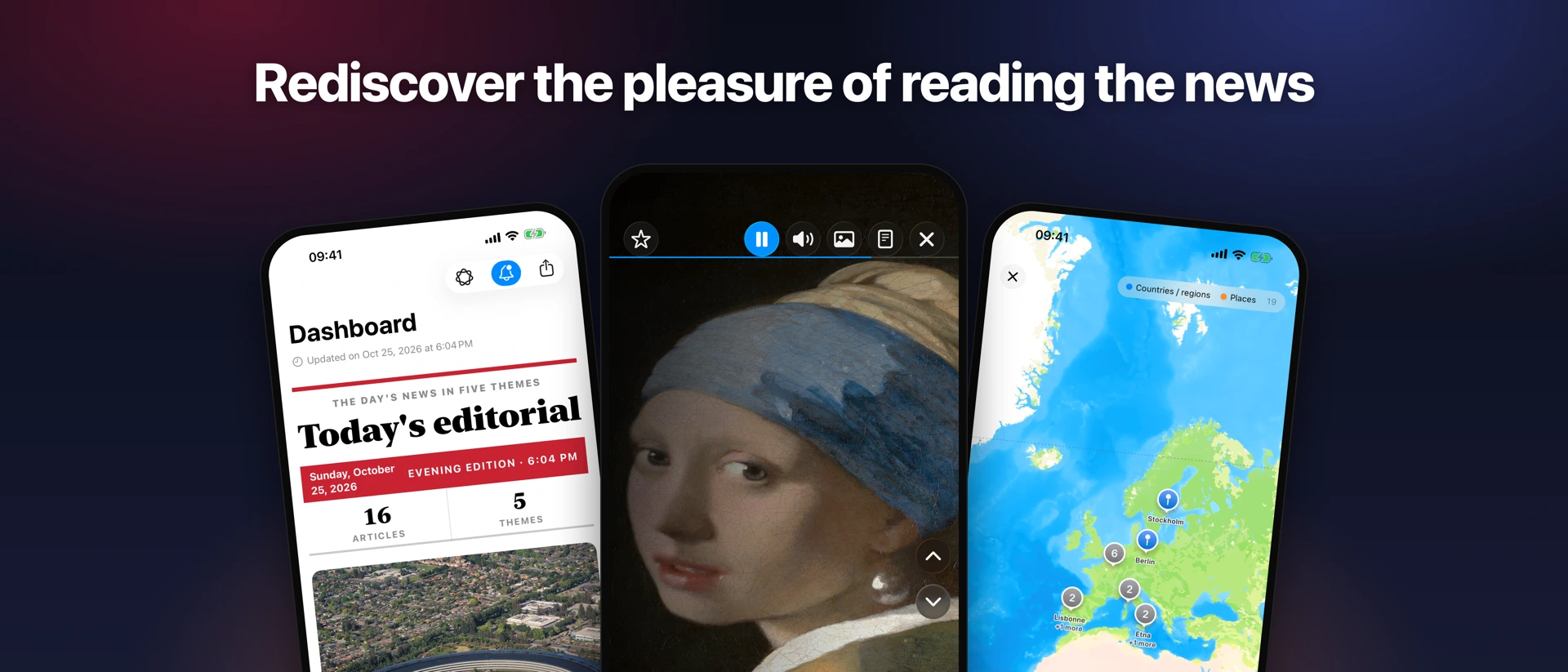 fornews.ai — media monitoring product page header