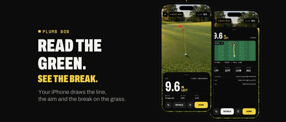 Plumb Bob: Golf Green Reader