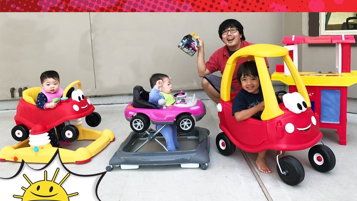 Ryan Plays With Ride-On and Toy Cars! - Ryan's World (Series 16 ...