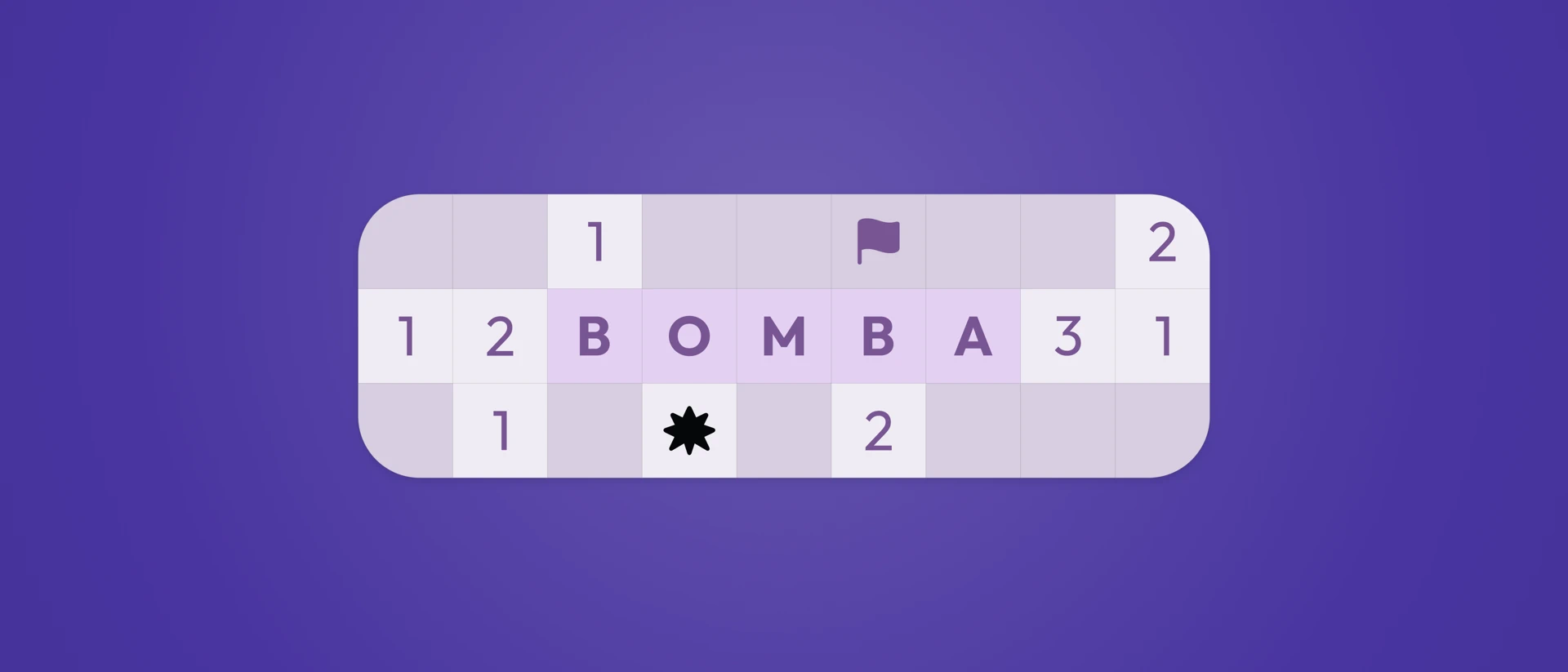 Minesweeper - Bomba product page header