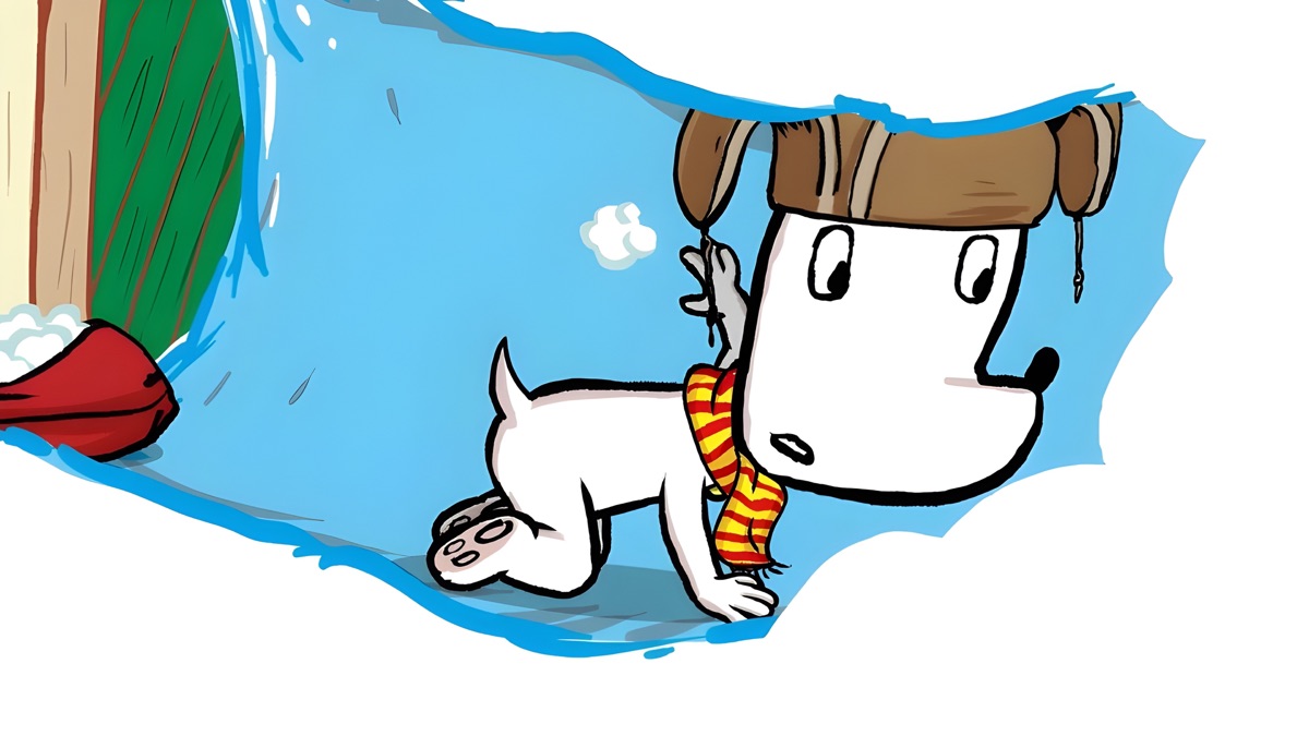 Ib digs through the snow - Hunden IB (Series 3, Episode 5) - Apple TV (EG)