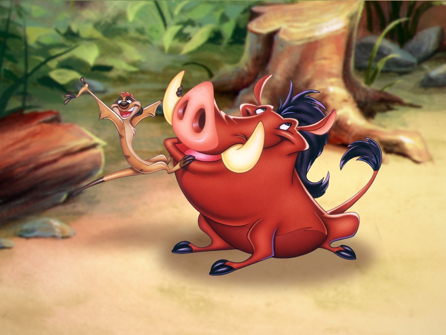 The Lion King's Timon & Pumbaa - Apple TV