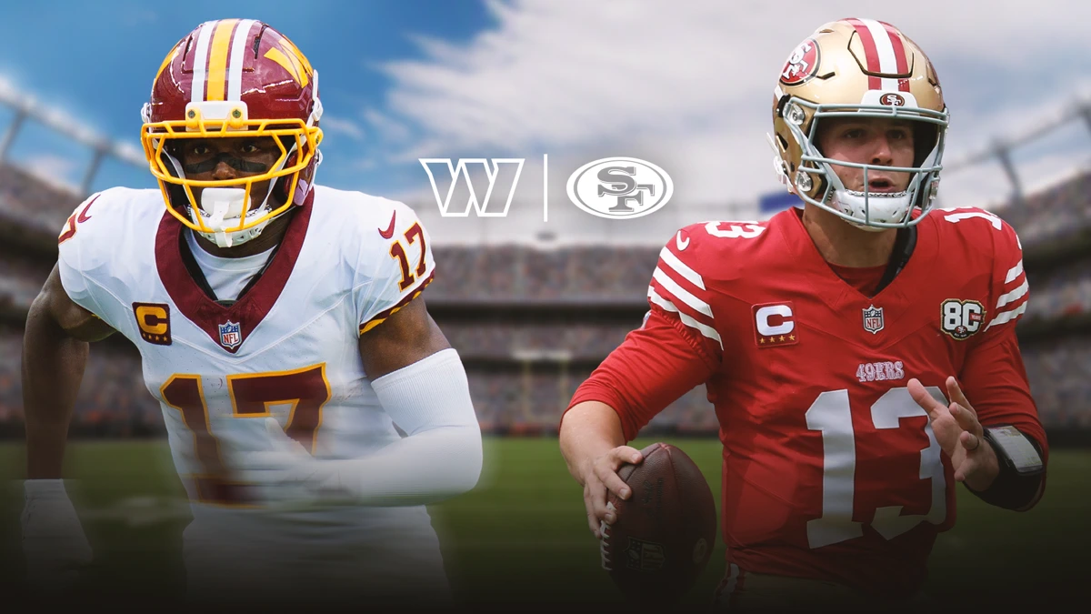 NFL search result, In-app event: Commanders @ 49ers