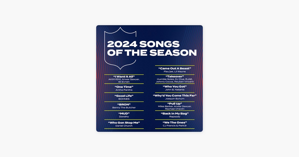 ‎2024 Songs of the Season by NFL - Apple Music