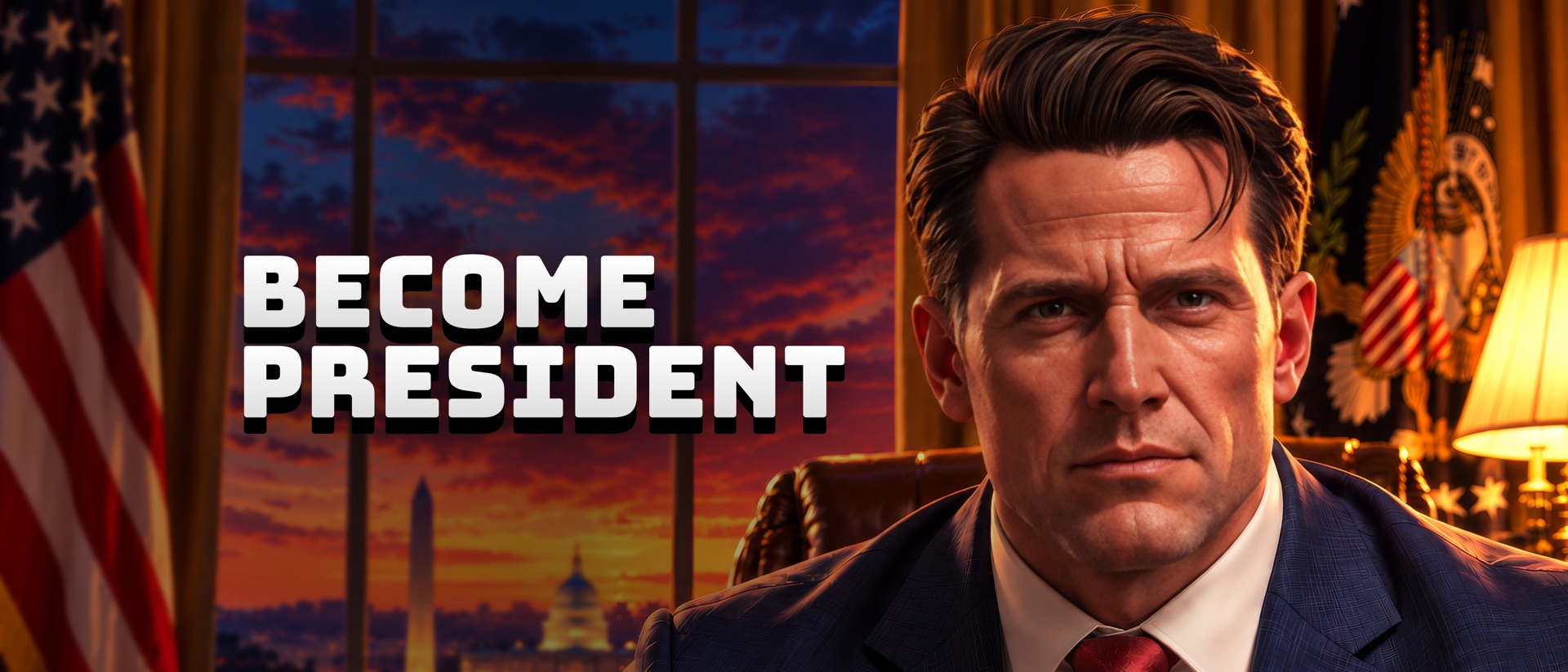 President Simulator: Election product page header