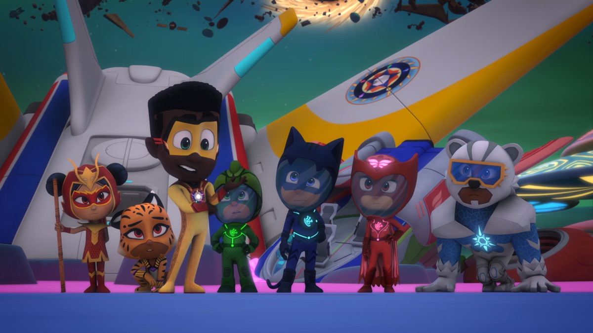 Heroes of Space Part III / Heroes of Space Part IV - PJ Masks Power ...