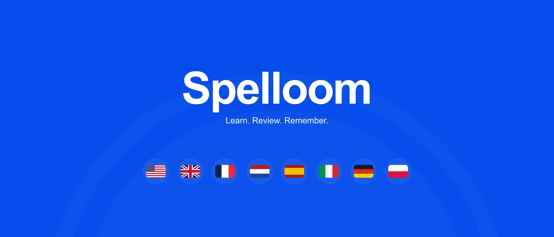 Spelloom: Vocabulary Builder product page header
