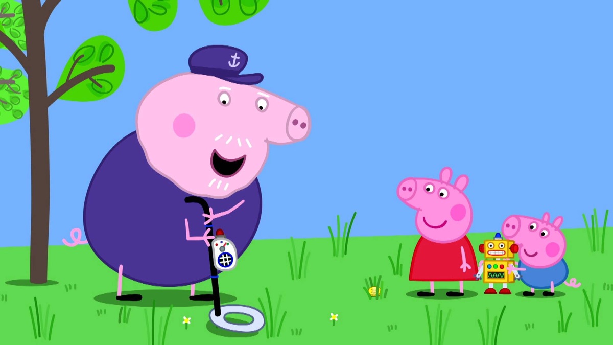‎Le détecteur de métaux de Papy Pig - Peppa Pig (saison 8, épisode 12 ...