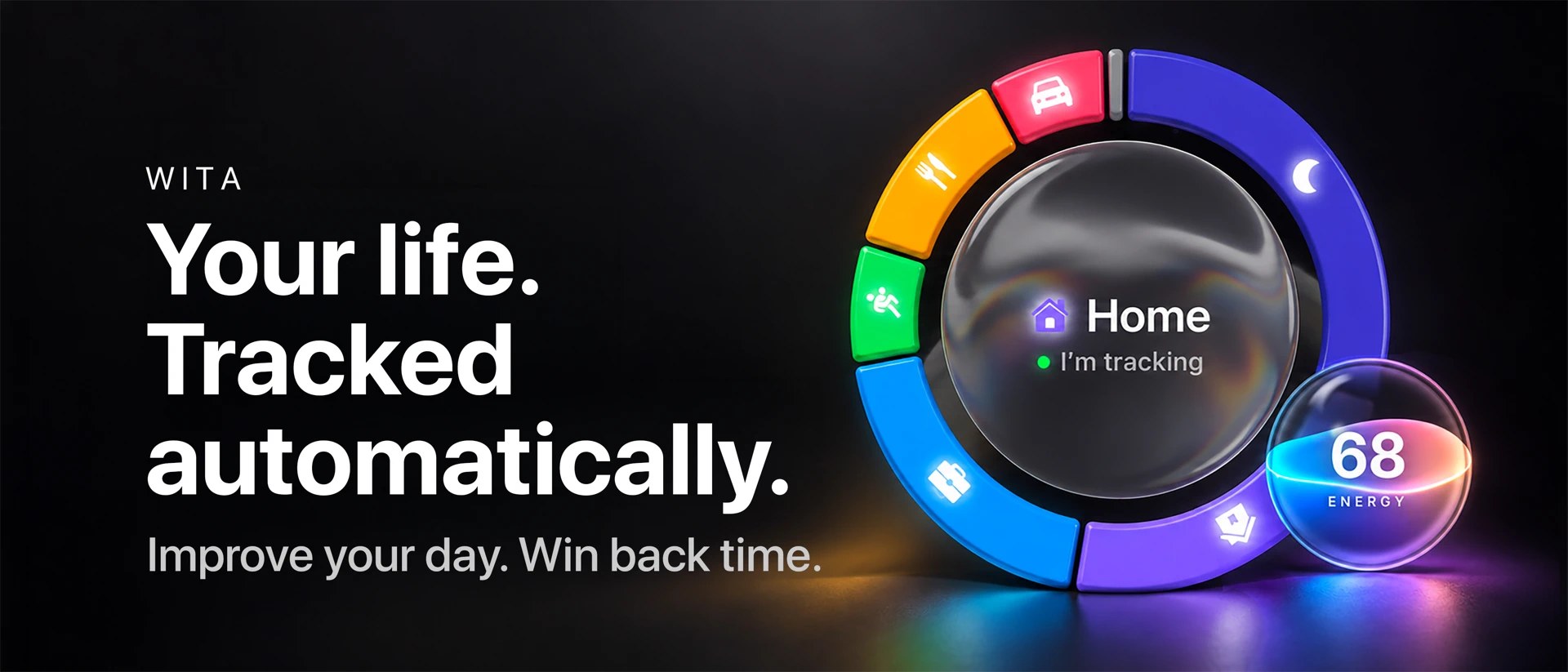 WITA: Life Tracker AI product page header