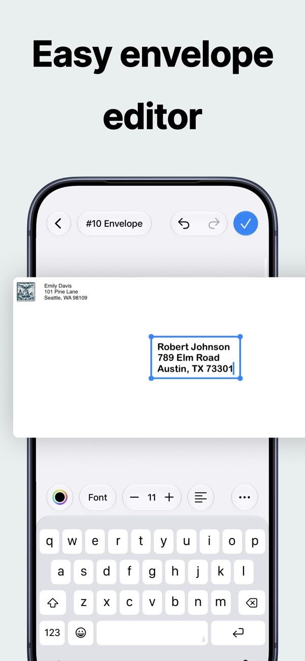 Envelope Printer screenshot 2
