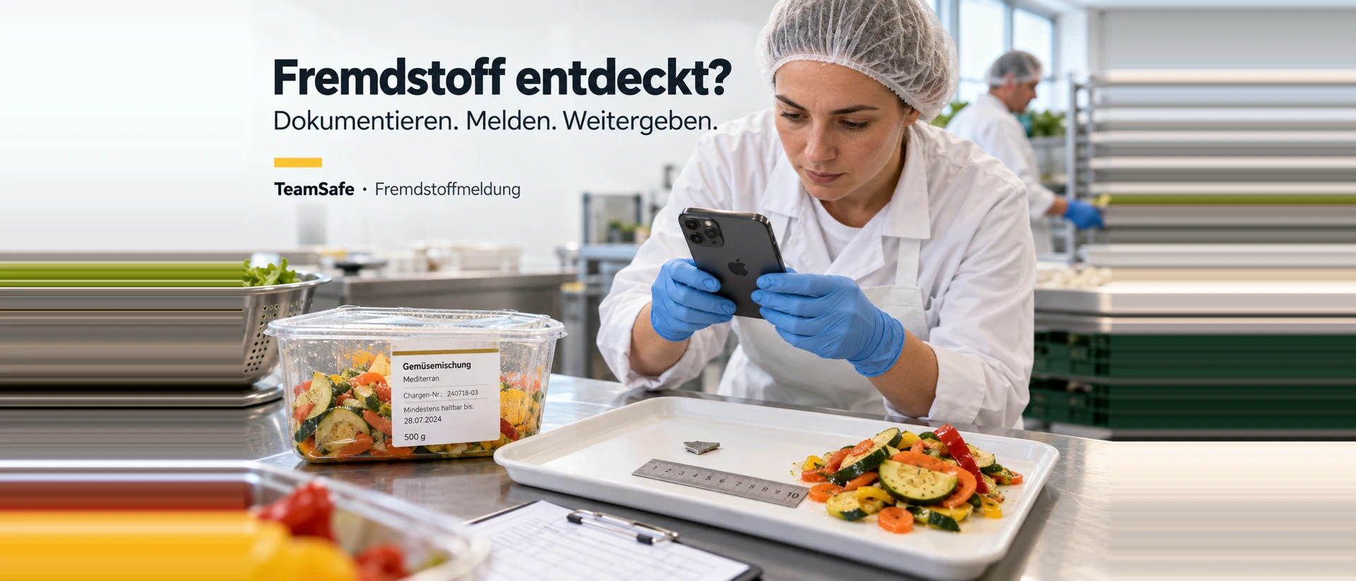 Fremdstoffmeldung App Store product page header