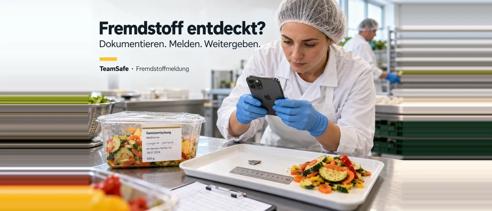 Fremdstoffmeldung App Store product page header