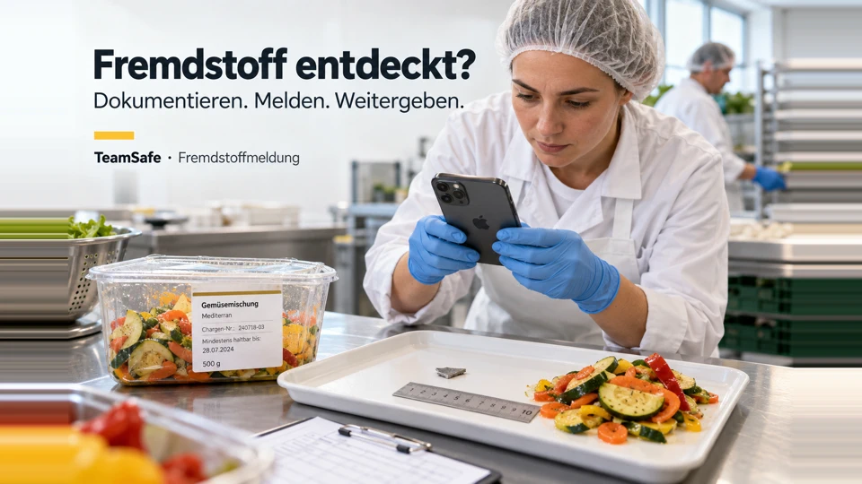 Fremdstoffmeldung App Store product page header