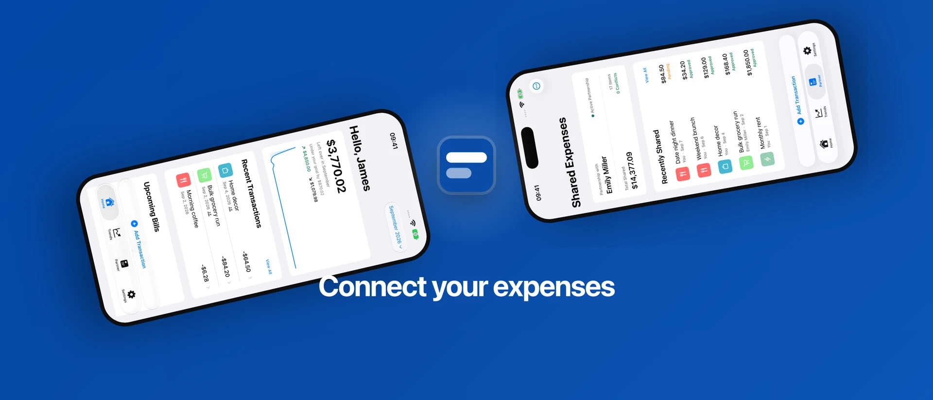 Spendimo: Expense Tracker product page header