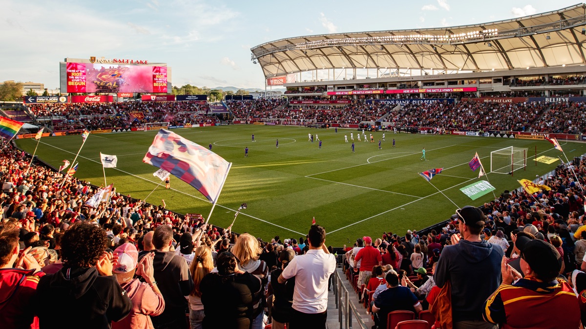 Apple TV의 Real Salt Lake vs Inter Miami CF 경기 안내 이미지