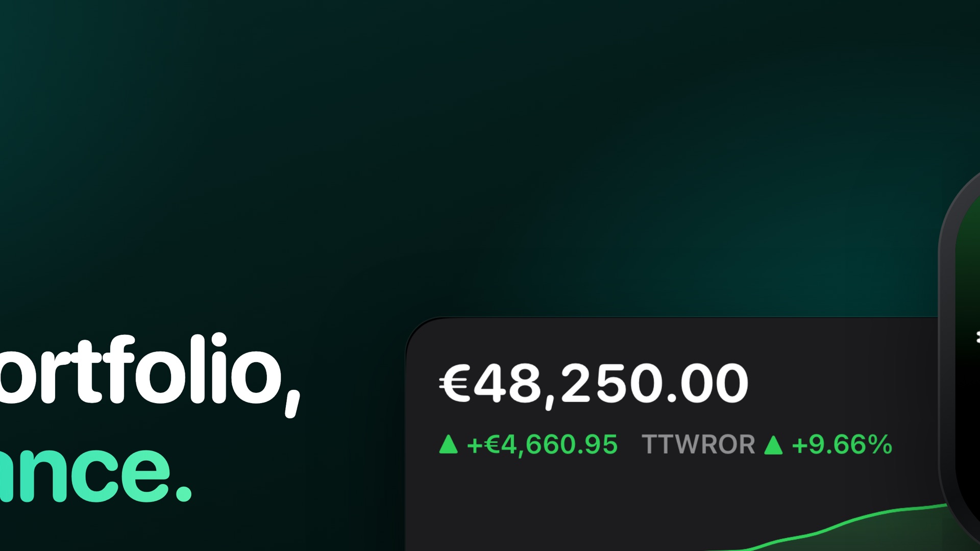PulseFolio product page header