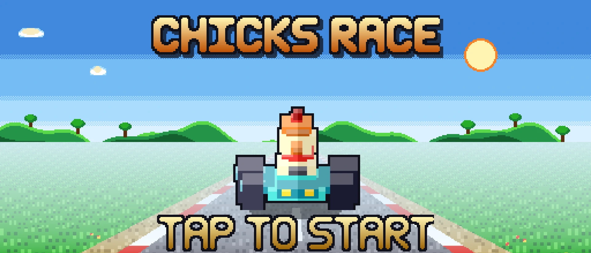 Chicks Race product page header
