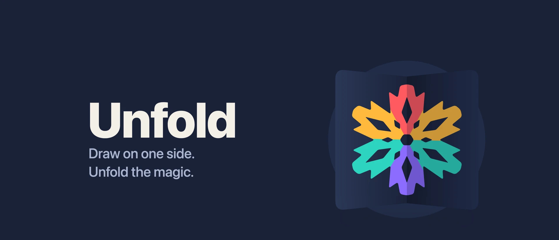 Unfold Ink product page header