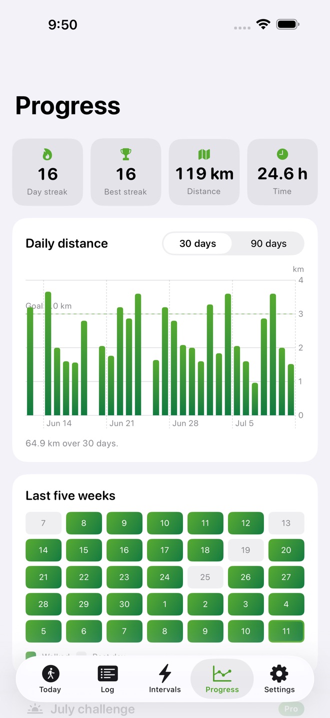 WalkQuest: Walking Streaks screenshot 3