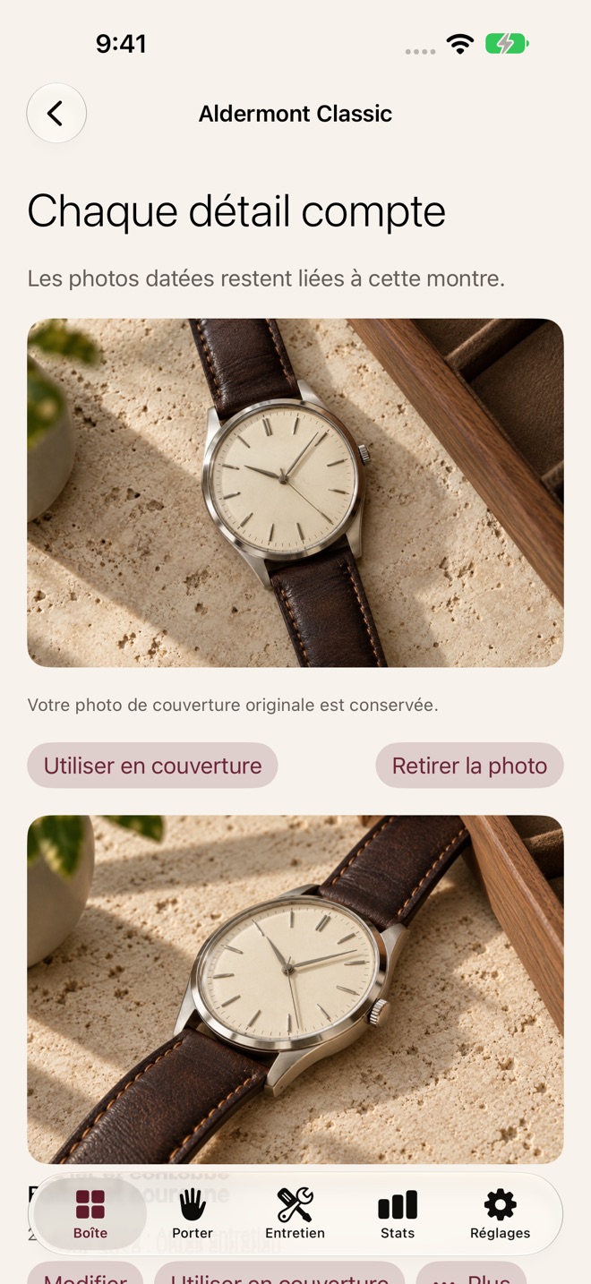 CrownBox : Collection montres capture d’écran 2