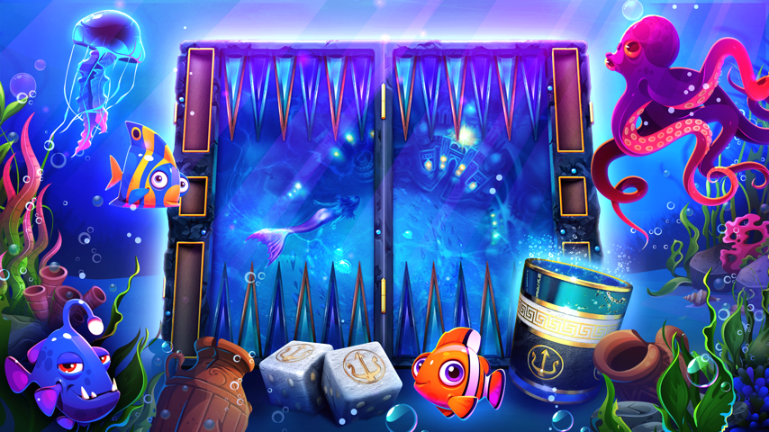 Backgammon Live-Under the Sea Live Event