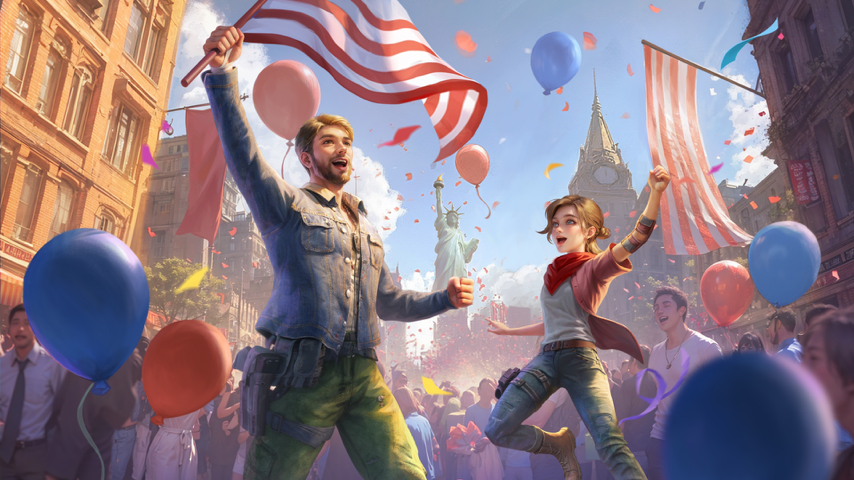 Independence Day Lucky Wheel Special Event