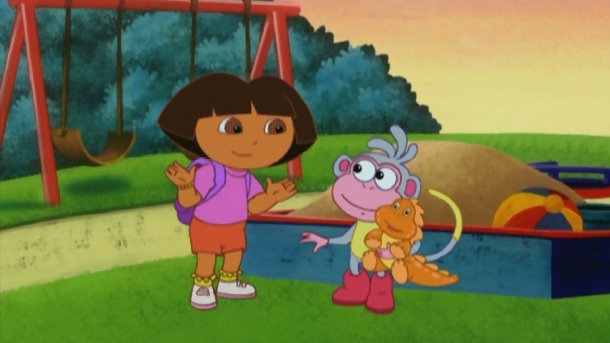 Mignon dinosaure - Dora l'exploratrice (saison 3, épisode 17) - Apple