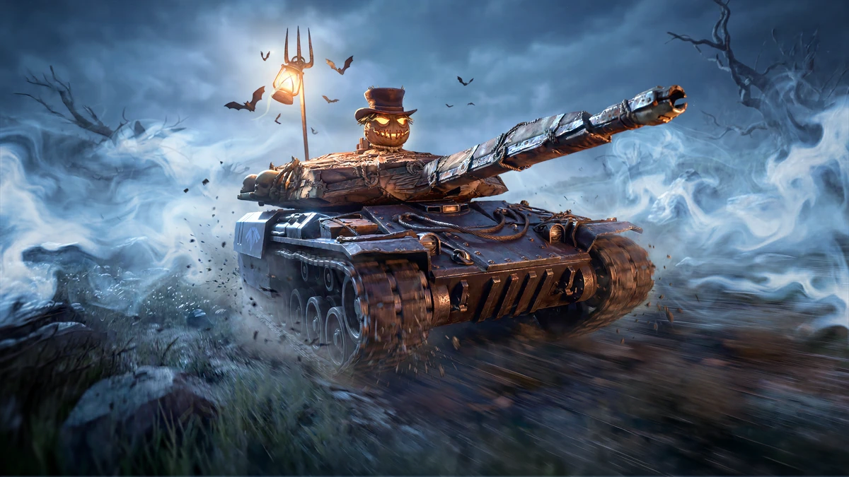 Massive Warfare: Tank Battles search result, In-app event: Battle Pass 47: Scarecrow