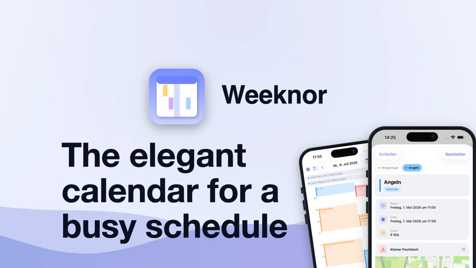Weeknor – The Weekly Calendar App Store product page header