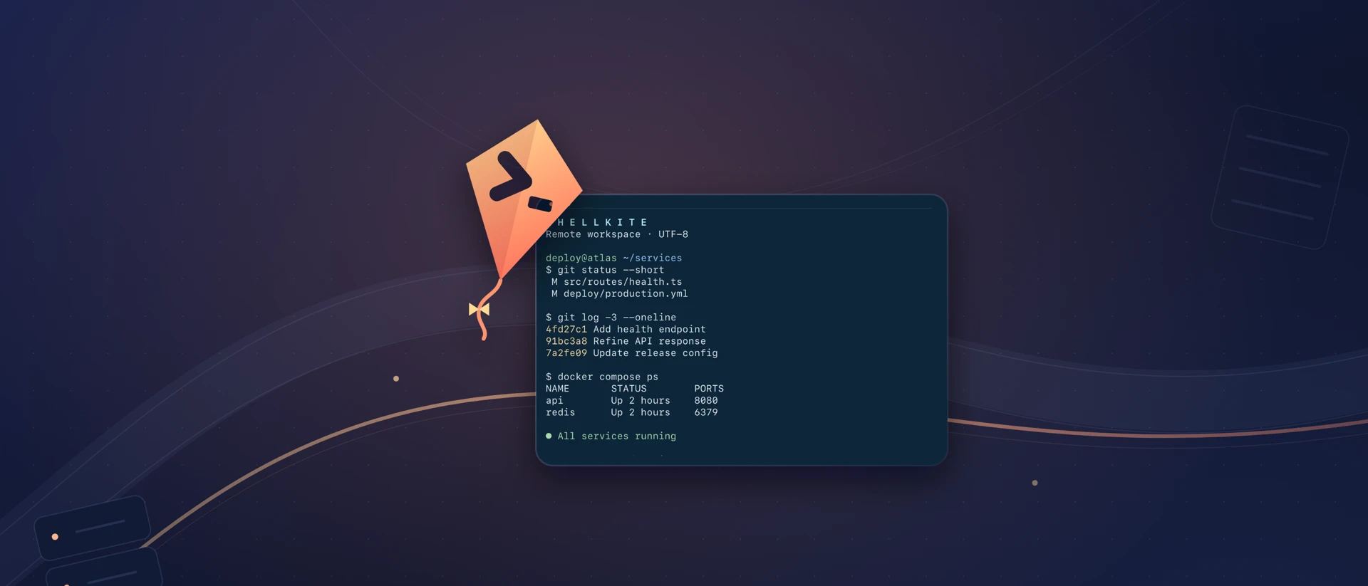Shellkite: SSH & SFTP product page header