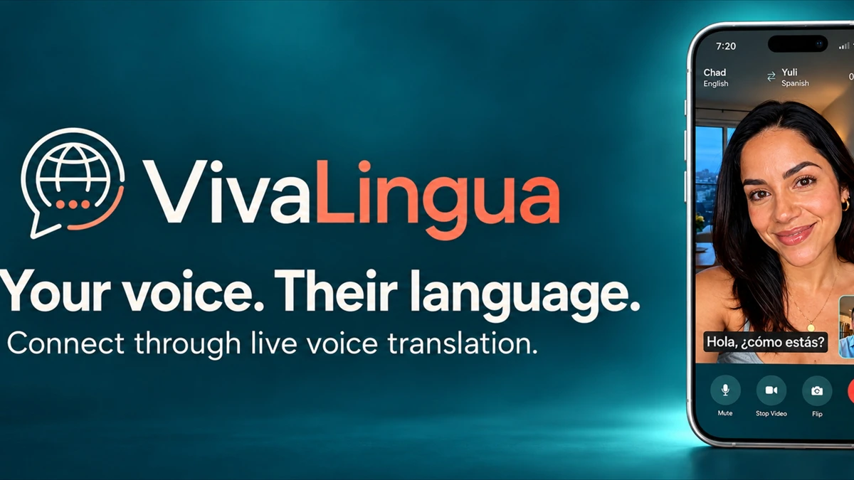 VivaLingua: Call Translator App Store product page header