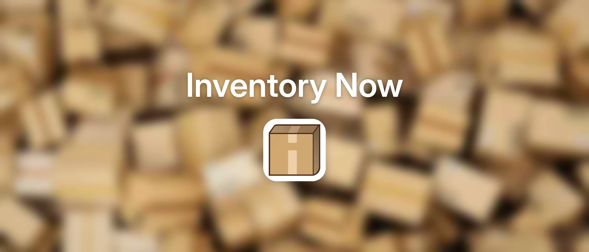 Inventory Now: Stock Tracker product page header