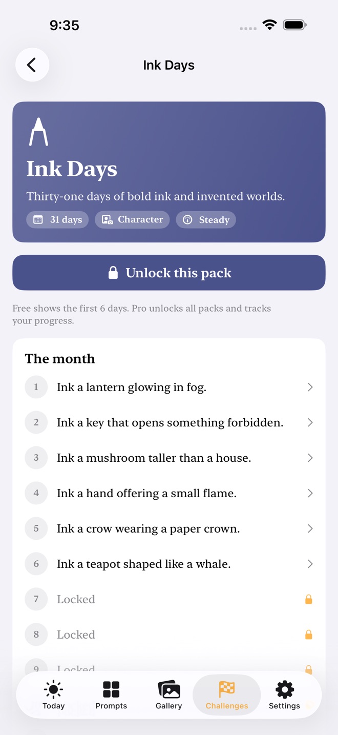 SketchSpark: Draw Daily screenshot 4