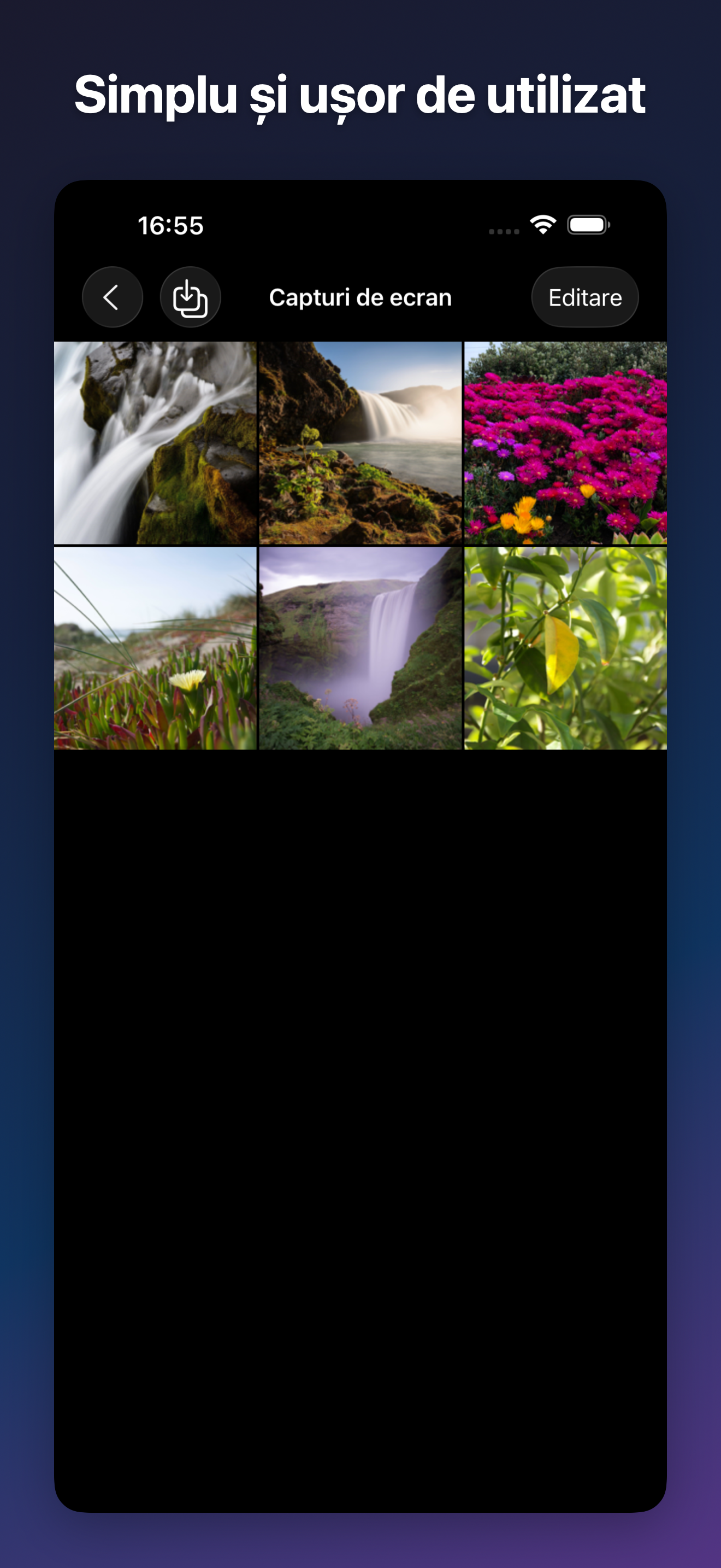 ProjectCam - Photo Folders iOS screenshot 3 showing app interface
