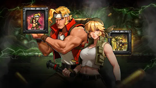 METAL SLUG 3's Eri and Marco