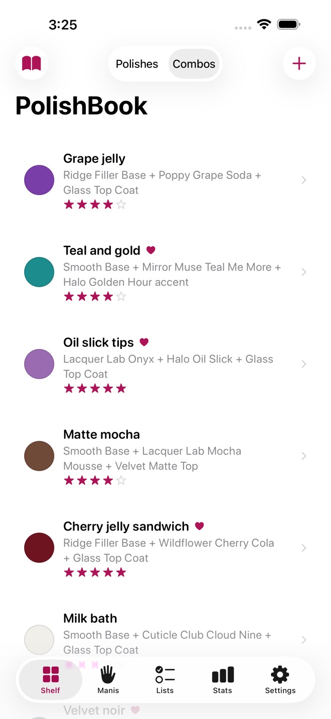 PolishBook: Nail Shelf screenshot 4